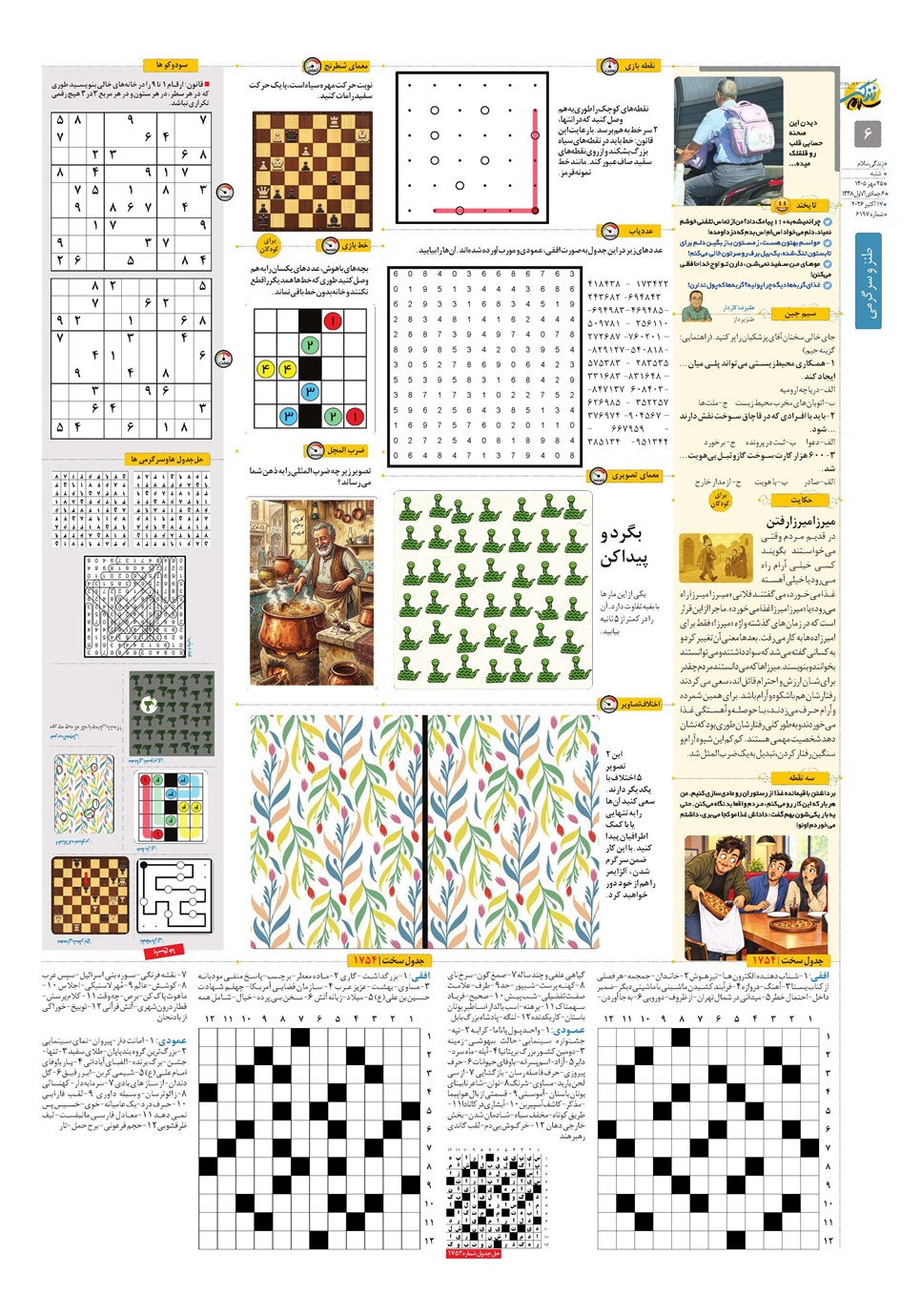 روزنامه تاریخ ۲۵ مهر ۱۴۰۵