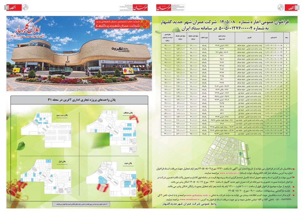 روزنامه تاریخ ۳ آبان ۱۴۰۵