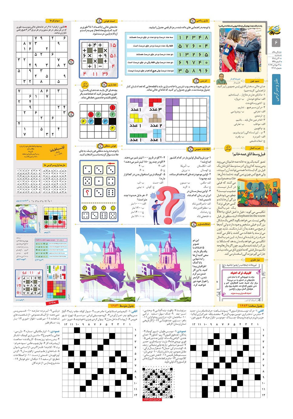 روزنامه تاریخ ۳۰ تیر ۱۴۰۵